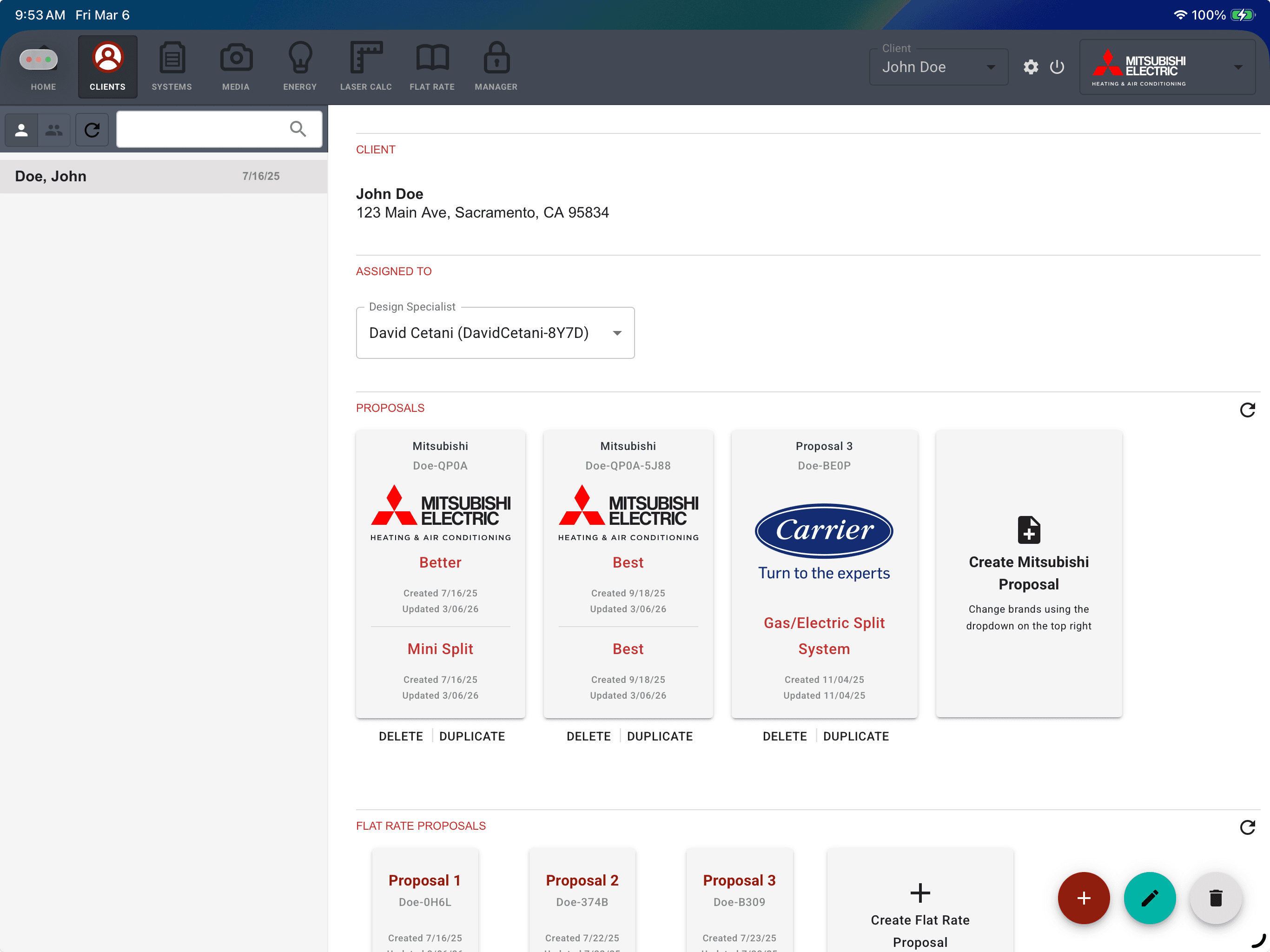AirMatch proposal builder